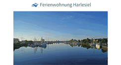 Desktop Screenshot of fewo-harlesiel.de
